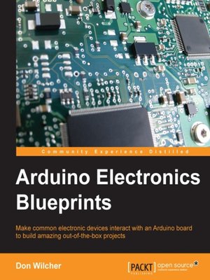 cover image of Arduino Electronics Blueprints